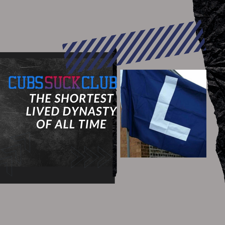 2016 Chicago Cubs: The Shortest Lived Dynasty of All-Time